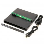 USB 2.0 External Case for ODD Optical Disk Drive Caddy DVD Writer 9.5mm